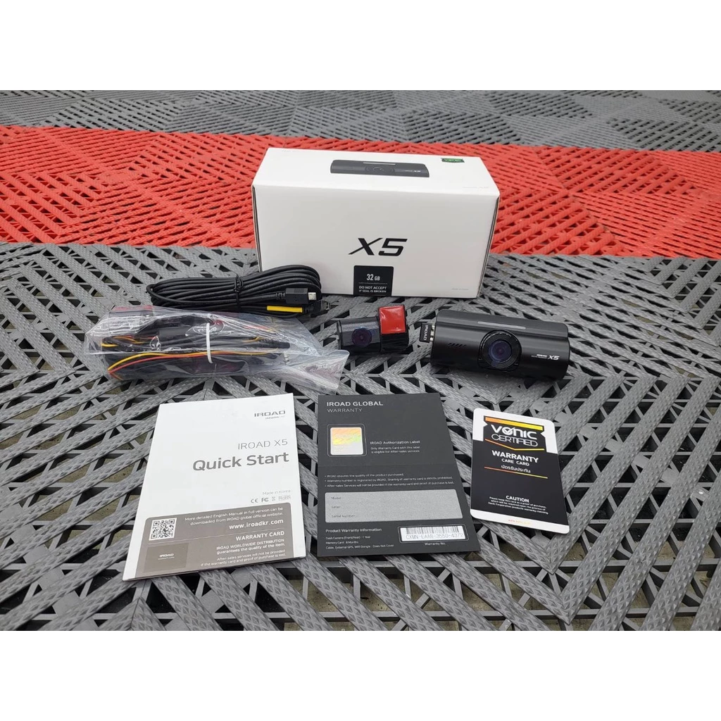 IROAD X5 กล้องติดรถเกาหลี หน้า-หลัง — ของแต่งรถ ORA