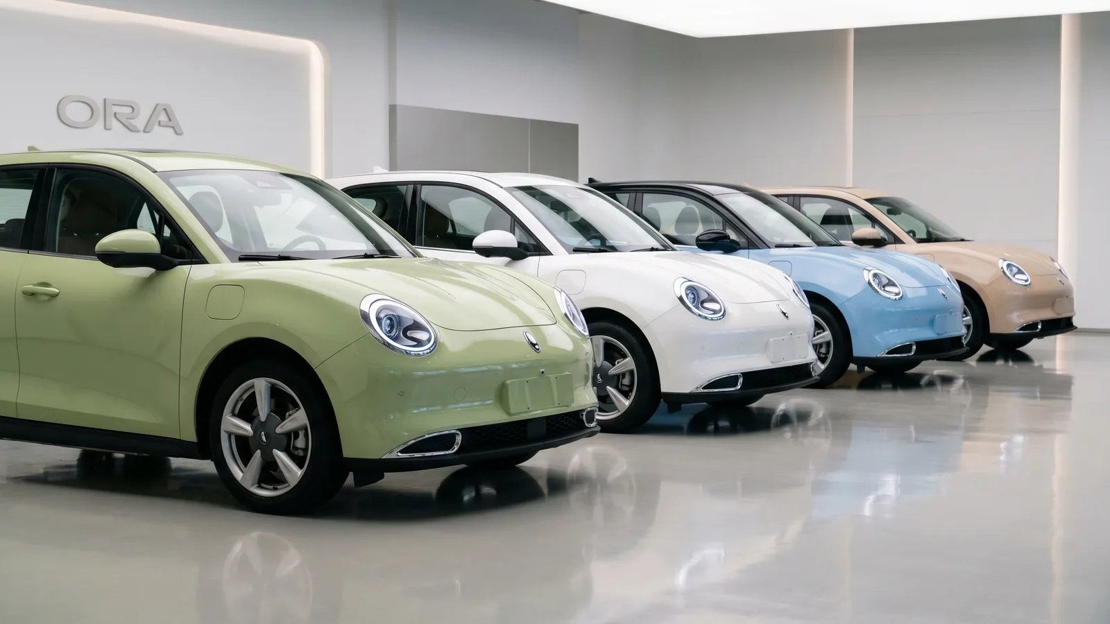 ORA Good Cat สีเขียวพิสตาชิโอ หนึ่งใน 6 สีที่ขายในไทย