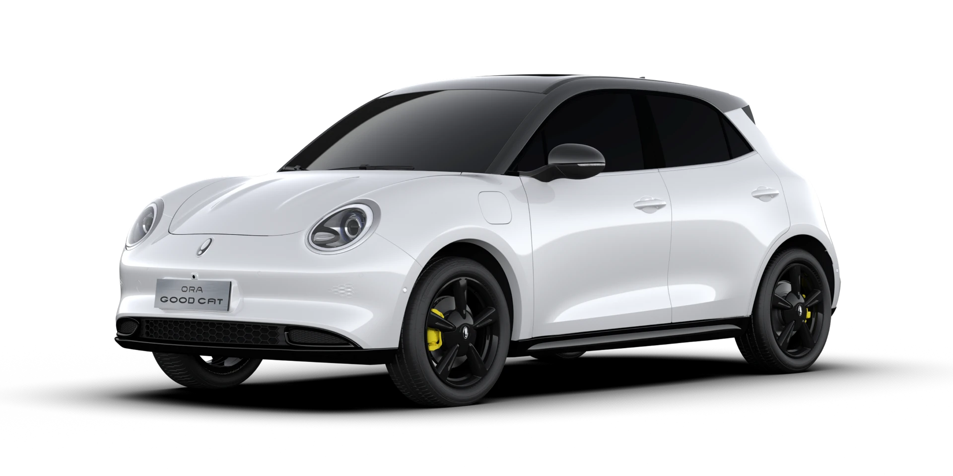 ORA Good Cat สี Hamilton White with Black Roof (ขาวหลังคาดำ)
